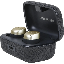 Гарнитура внутриканальные Sennheiser Momentum True Wireless 4 золотистый беспроводные bluetooth в ушной раковине (700441 MTW4 GOLD)