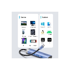USB-разветвитель Vention TGESB, USB Type-C, USB/HDMI, USB Type-C