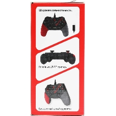 Геймпад A4Tech Bloody GP30 Sports черный/красный USB виброотдача обратная связь
