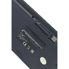 Комплект клавиатура+мышь Oklick 220M беспроводной, USB, 1000 DPI, чёрный
