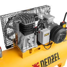 Компрессор воздушный Denzel BCI3000-T/200 рем. привод, 3,0 кВт, 200 л, 530 л/мин