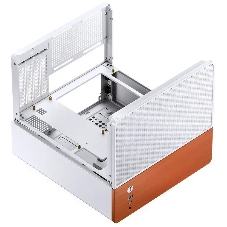 Корпус Jonsbo V12, Micro-Tower, белый, 2 x 120 мм
