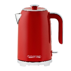 Чайник электрический Galaxy Line GL 0349 1.7 л, 2200 Вт, красный корпус: нерж.сталь (ГЛ0349Л)