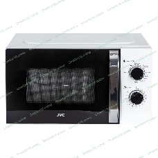 Микроволновая печь JVC JK-MW210MG белый, 20 л, 700 Вт, переключатели - поворотный механизм