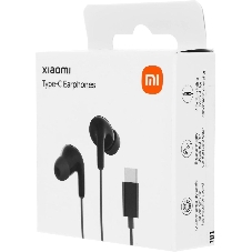 Проводные наушники Xiaomi Type-C Earphones черный, внутриканальные, USB Type-C