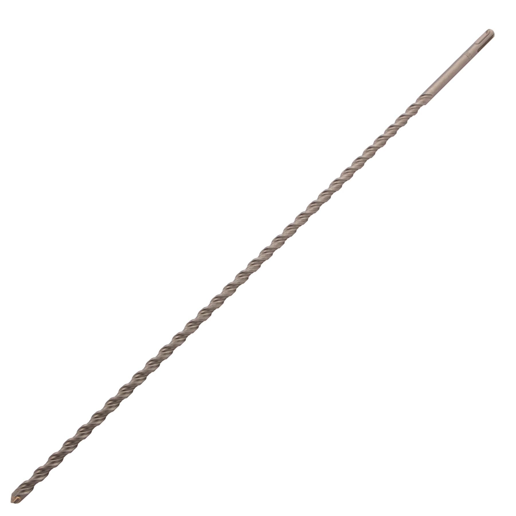 Бур по бетону Denzel двойная спираль, Cobalt W-tip, 12x600 мм, SDS PLUS