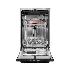 Встраиваемая посудомоечная машина Kuppersberg GHL 4530, High-Tech, 45 см, 11 комплектов, 8 программ, 3 корзины, лифт-механизм, конденсационная сушка, луч на полу, полная защита от протечек, индикатор отсутствия соли и ополаскивателя, отображение времени мытья, сенсорное управление, самодиагностика неисправностей, защита от детей, уровень шума 42 дб, энергоэффективность А