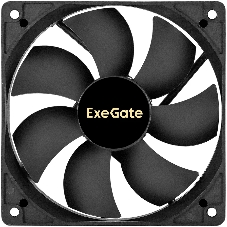 Вентилятор корпусной ExeGate EP12025B2P, 120 мм, 1850 об/мин, 30 дБ, 2-pin, без подсветки