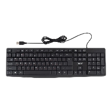 Клавиатура проводная Acer OKW121 (ZL.KBDEE.00B), USB, черный