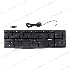 Клавиатура проводная Acer OKW121 (ZL.KBDEE.00B), USB, черный