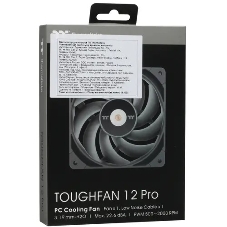 Вентилятор для корпуса Thermaltake TOUGHFAN 12 Pro черный, 120 мм, 2000 об/мин, 22.6 дБ, 4 pin