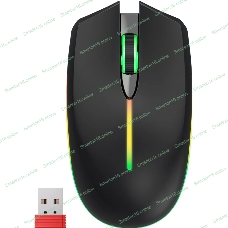 Мышь беспроводная Defender Fusion MM-283 черный, 3200 dpi, радиоканал, Bluetooth, USB, кнопки - 4