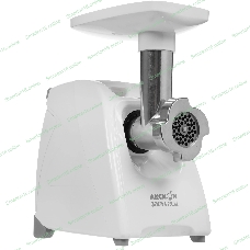 Мясорубка электрическая Аксион М35.01 белый, 1500 Вт, 1.7 кг/мин, реверс, защита от перегрузки, насадки - 4