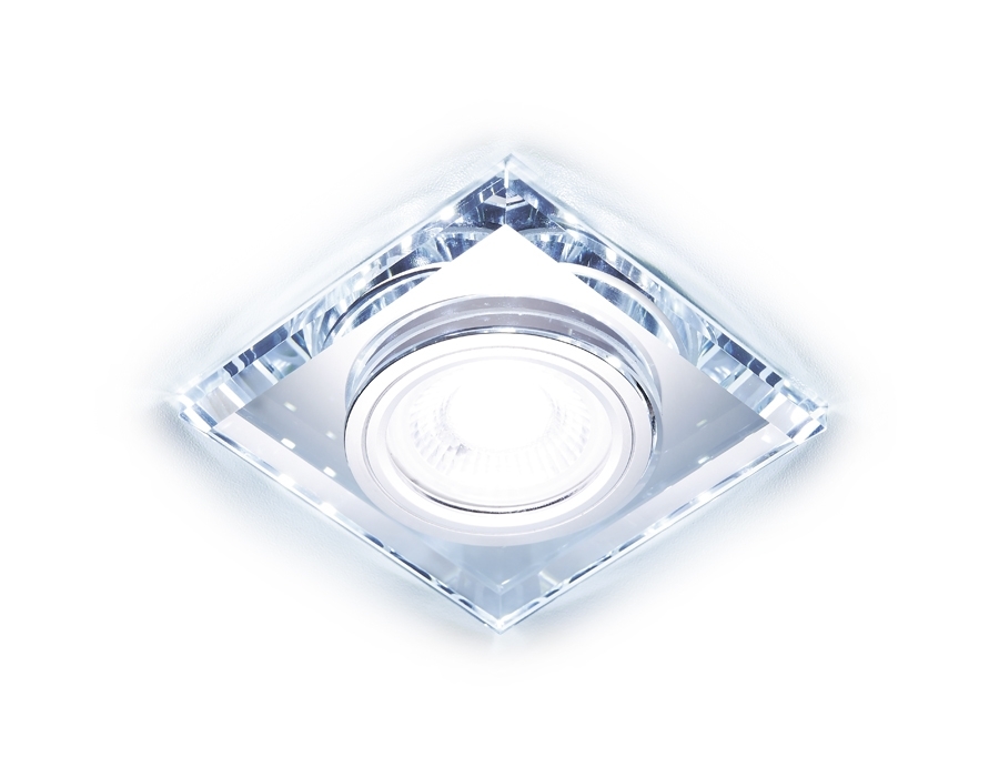 Встраиваемый точечный светильник S215 CL хром/прозрачный /MR16+3W(LED COLD)