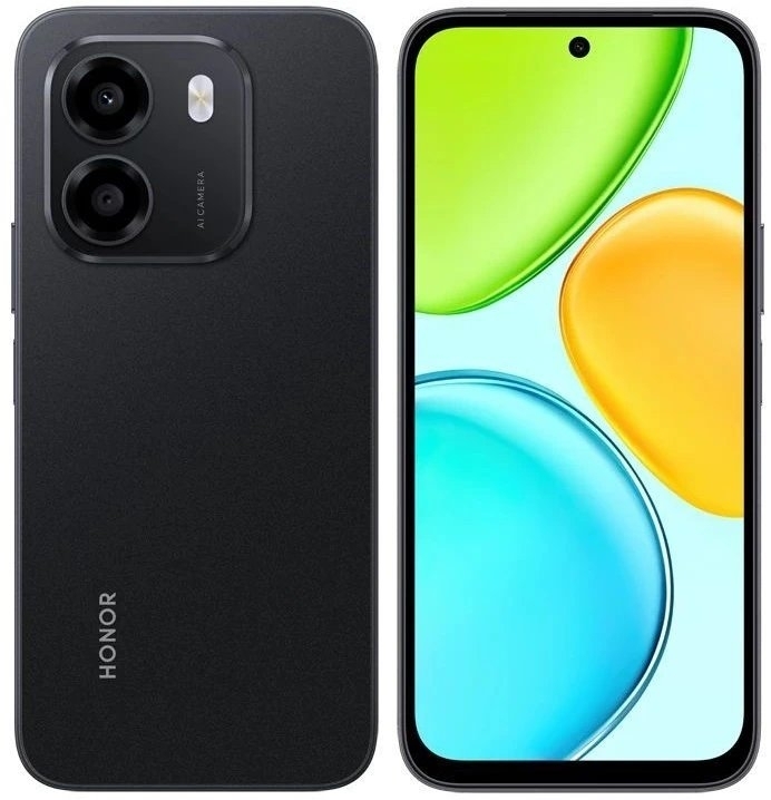 Смартфон HONOR X6e LBU-LX1 4Gb, 256Gb, полночный черный