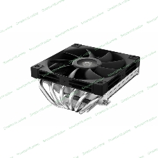 Кулер для процессора DEEPCOOL AN600 черный, 120 мм, алюминий, 1850 об/мин, 24.2 дБ, 4 pin, 180 Вт, 67 мм