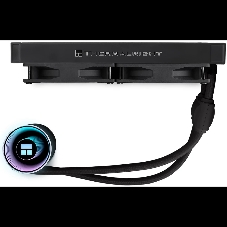 Водяное охлаждение для процессора Thermalright Frozen Notte 240 черный ARGB V2 (240мм, Black, ARGB/ Fans: 2x120мм, 72.37CFM, 27.7dBA, 2000RPM/ Pump height 54мм, 28dBA, 5300RPM, Rad thickness 27мм/ S: 1200, 1700, 1851, 2011, 2066, 115X, AM2, AM2+, AM3, AM3+, AM4, AM5, FM1, FM2, FM2+)