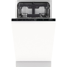 Встраиваемая посудомоечная машина Gorenje GV561D10, узкая, ширина 44.8см, полновстраиваемая, загрузка 11 комплектов