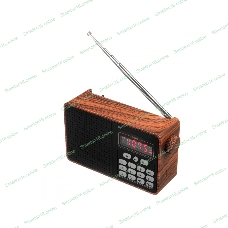 Радиоприемник PERFEO (PF_D0574) ALPINIST , коричневый