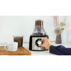 Кухонный комбайн Bosch MCM3501M 800 Вт, Скорости: 2, Блендер 1 л, Чаша 2.3 л, черный/серебристый