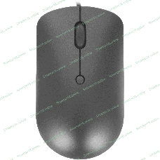 Мышь проводная Lenovo 540 темно-серый, 2400 dpi, USB-C, кнопки - 4