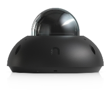 Купольная камера 4K PoE Ubiquiti UniFi Protect Camera G6 Dome Black с ночным видением, интеллектуальным распознаванием и прочным антивандальным корпусом.