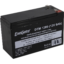 Батарея для ИБП ExeGate DTM 1209/EXS1290 (12V 9Ah 1234W), клеммы F2