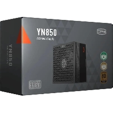 Блок питания PCCOOLER, 850W 80+ Gold (ATX, 3.1, PCIe 5.1 600W, Full modular, 1x24(20+4)pin 550мм, 2xCPU 8(4+4)pin 650мм, 3xPCIe 8(6+2)pin 500мм, 1x12V(2x6) 12+4pin 650мм, 3xSATA*3+MOLEX4pin*1 450+120+120+120мм, Active, 135x135mm, 150x150x86mm, APFC, OVP, UVP, OCP, SCP, OTP, OPP, SPD)