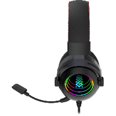 Гарнитура Defender Echo чёрный, проводная, подсветка