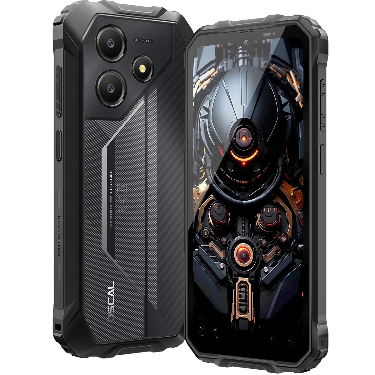Смартфон OSCAL MARINE 2 4Gb, 64Gb, черный
