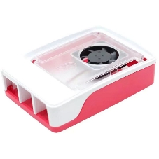 Пластиковый корпус RA795 для Raspberry Pi 5 c активным вентилятором
