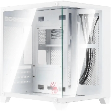 Компьютерный корпус Bloody BD-CC105 белый без БП mATX 5x120мм 1xUSB 2.0 1xUSB 3.0 audio bott PSU