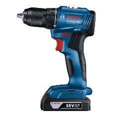 Дрель-шуруповерт аккумуляторная Bosch GSR 185-LI, 18В, 2 АКБ, Кейс