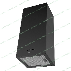 Вытяжка пристенная HOMSair Phlox Push 40 черный, 40 см, 700 куб. м/ч, 54 дБ