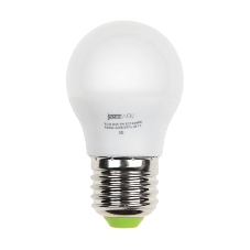 Лампа светодиодная JazzWay PLED-ECO-G45 5Вт шар 3000К теплый белый E27 400лм 220-240В