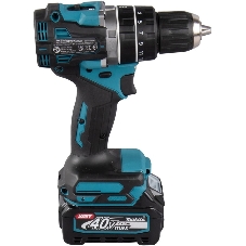 Дрель-шуруповерт Makita HP002GD201, 40 В, 2,5 Ач, 64 Нм, бесщеточный, ударный