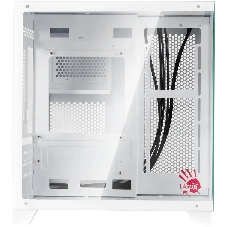 Компьютерный корпус Bloody BD-CC105 белый без БП mATX 5x120мм 1xUSB 2.0 1xUSB 3.0 audio bott PSU