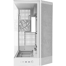 Компьютерный корпус без блока питания Case NZXT H9 Flow RGb+ (2025), Midi-Tower, TG, 6x140мм RGb + 1x120мм RGb, 2xUSB-A 3.2 + 1xUSB-C 3.2, E-ATX, ATX, mATX, mITX белый