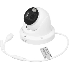 Камера видеонаблюдения Dahua DH-IPC-HDW3449QMP-S-IL-0280B, IP, 4 Мп, 2.8 мм, белая