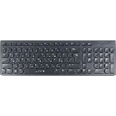 Комплект клавиатура+мышь Oklick 220M беспроводной, USB, 1000 DPI, чёрный