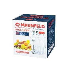 Блендер погружной Maunfeld MHBL.1000W белый, 1000 Вт