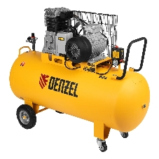 Компрессор воздушный Denzel BCI3000-T/200 рем. привод, 3,0 кВт, 200 л, 530 л/мин