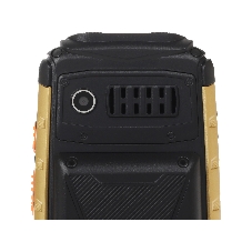 Мобильный телефон BQ 2430 Tank Power черный/золотистый