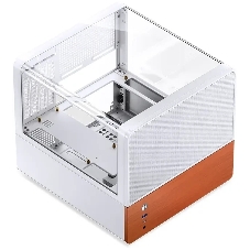 Корпус Jonsbo V12, Micro-Tower, белый, 2 x 120 мм