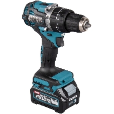 Дрель-шуруповерт Makita HP002GD201, 40 В, 2,5 Ач, 64 Нм, бесщеточный, ударный