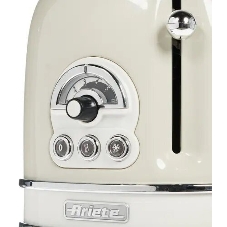 Тостер Ariete Vintage 155 бежевый, 810 Вт, 2 слота