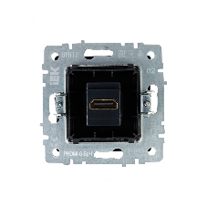 Розетка HDMI IEK BRITE РHDMI-0-БрЧ черный