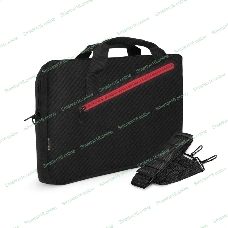 Сумка для ноутбука ExeGate Start S1518 Black, черная, полиэстер, для ноутбуков до 15.6