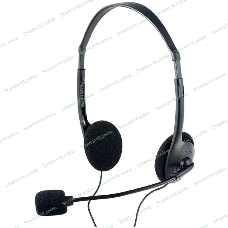 Гарнитура Perfeo CHAT чёрный, проводная, 3.5 мм