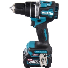 Дрель-шуруповерт Makita HP002GD201, 40 В, 2,5 Ач, 64 Нм, бесщеточный, ударный